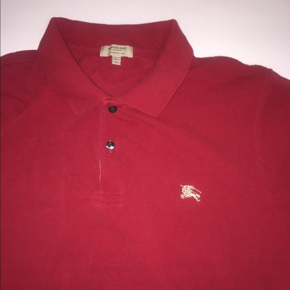 Burberry London Classic Fit Men’s Polo Shirt Large - Picture 4 of 5